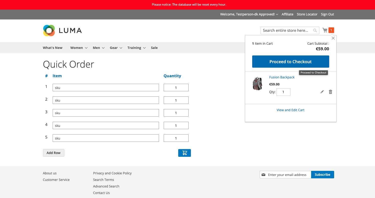 Quick Order for Magento 2