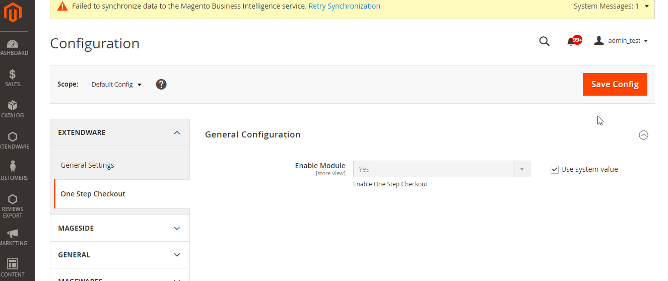 One step checkout for Magento 2