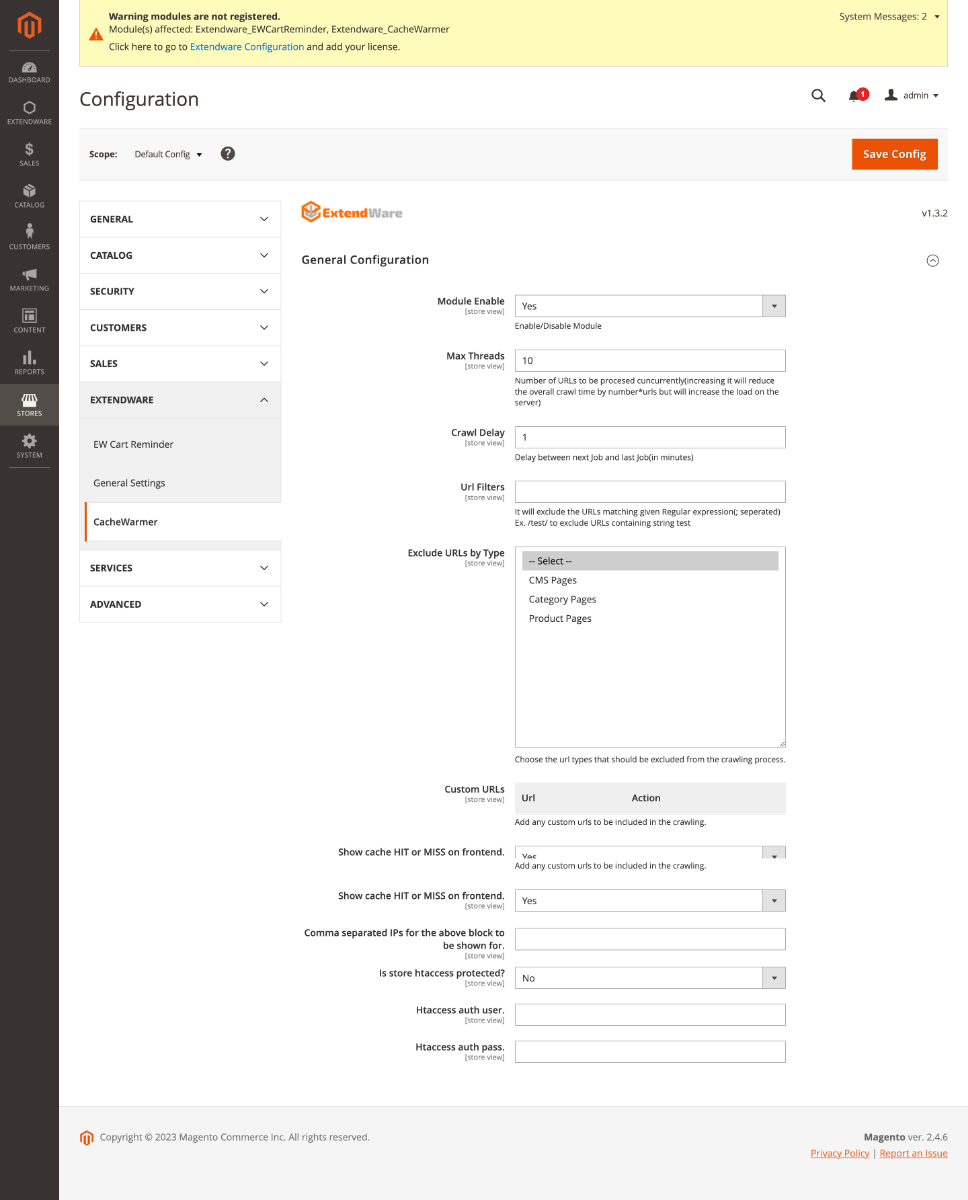 Cache Warmer for Magento 2