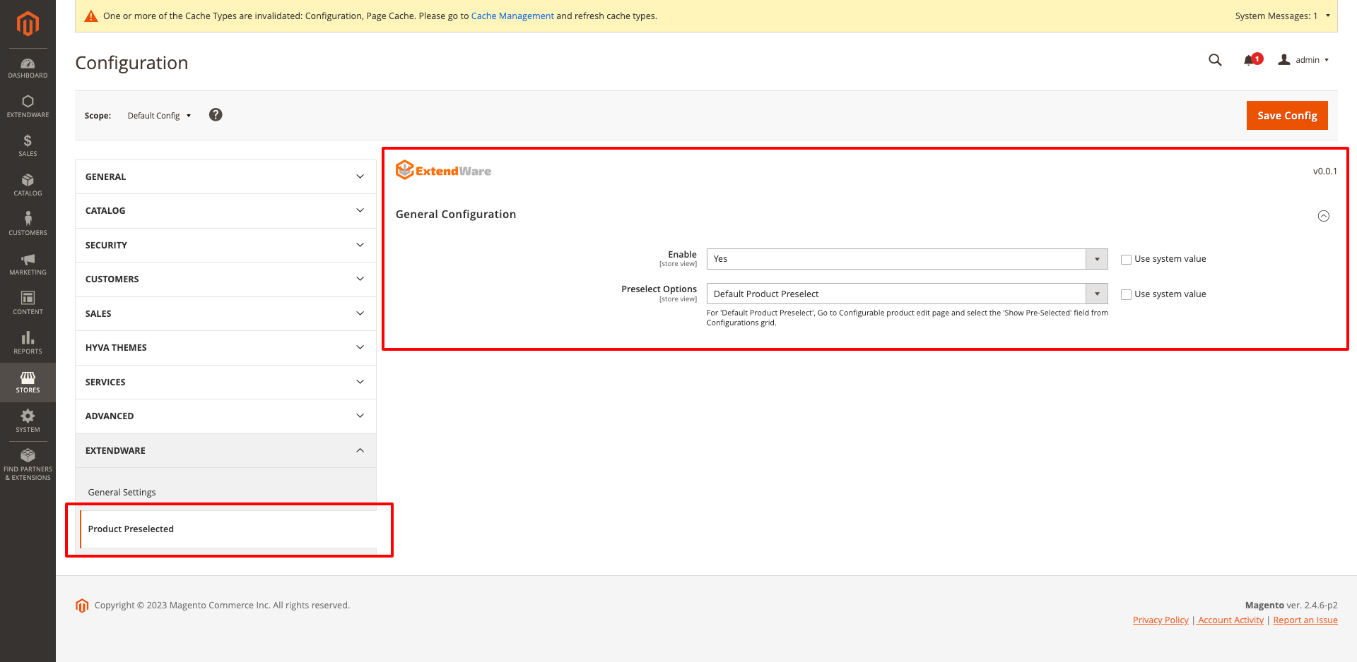 Configurable Product Pre-Select for Magento 2


