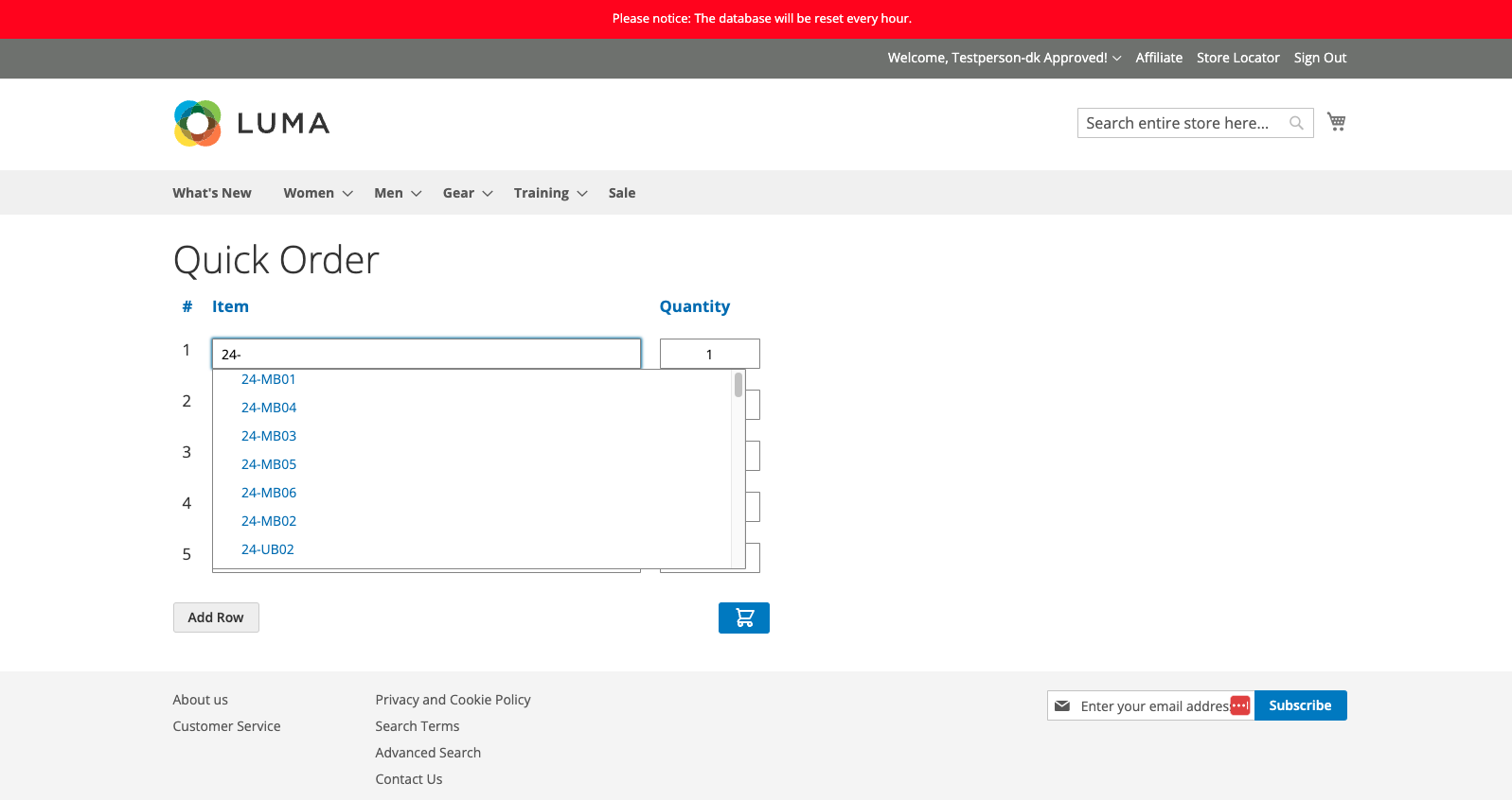 Quick Order for Magento 2