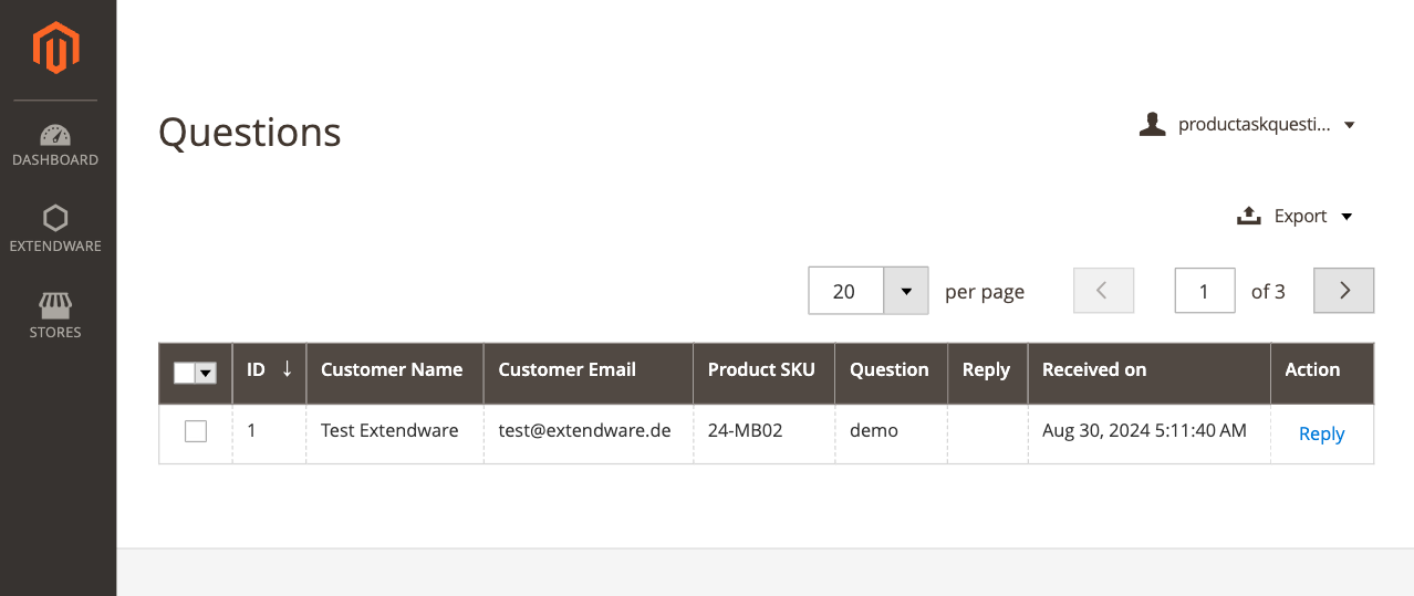 Product Questions for Magento 2