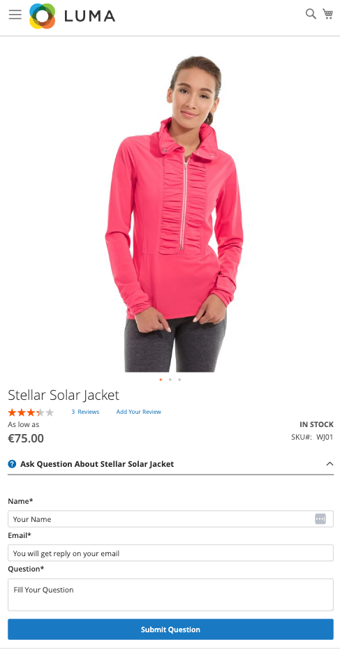 Product Questions for Magento 2