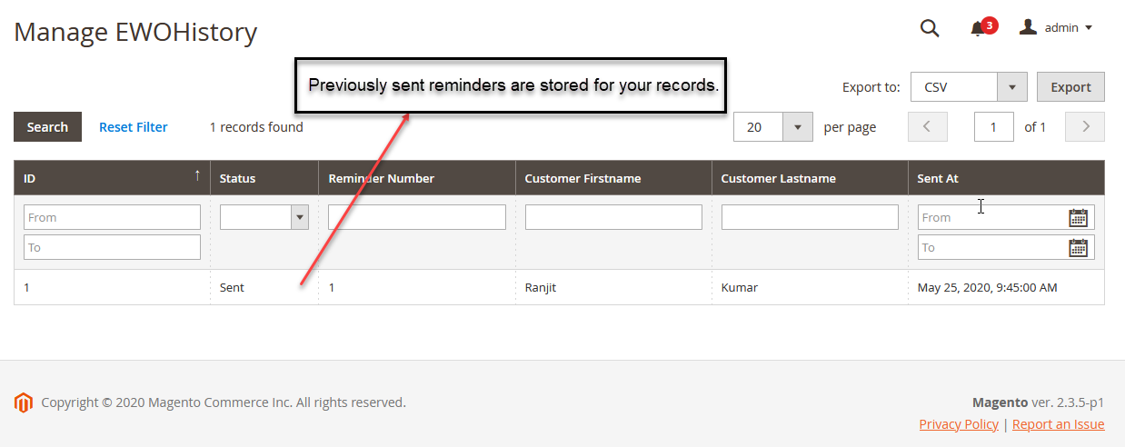 Order Reminder for Magento 2