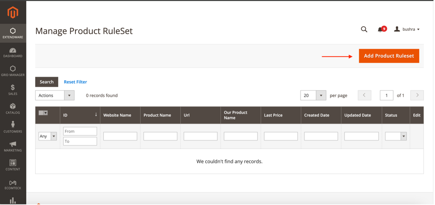 Competitor Product and Price Monitoring for Magento 2