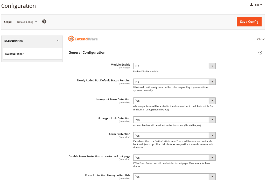 Bot Blocker for Magento 2
