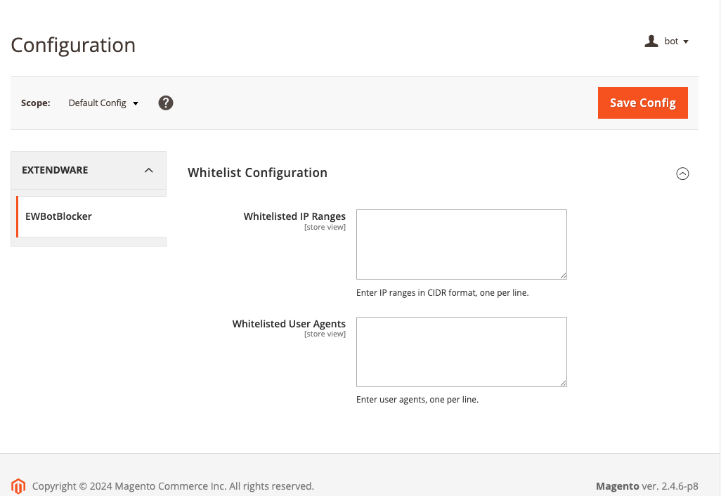 Bot Blocker for Magento 2