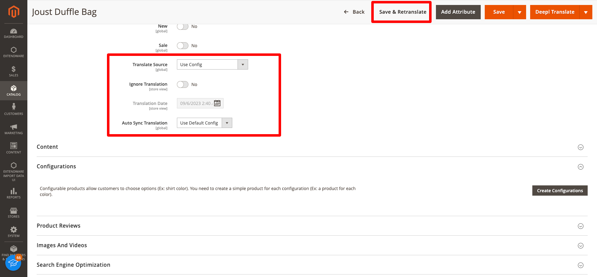 DeepL Translator Auto Sync for Magento 2: Product Translation DeepL Translator Auto Sync for Magento 2: Product Translation