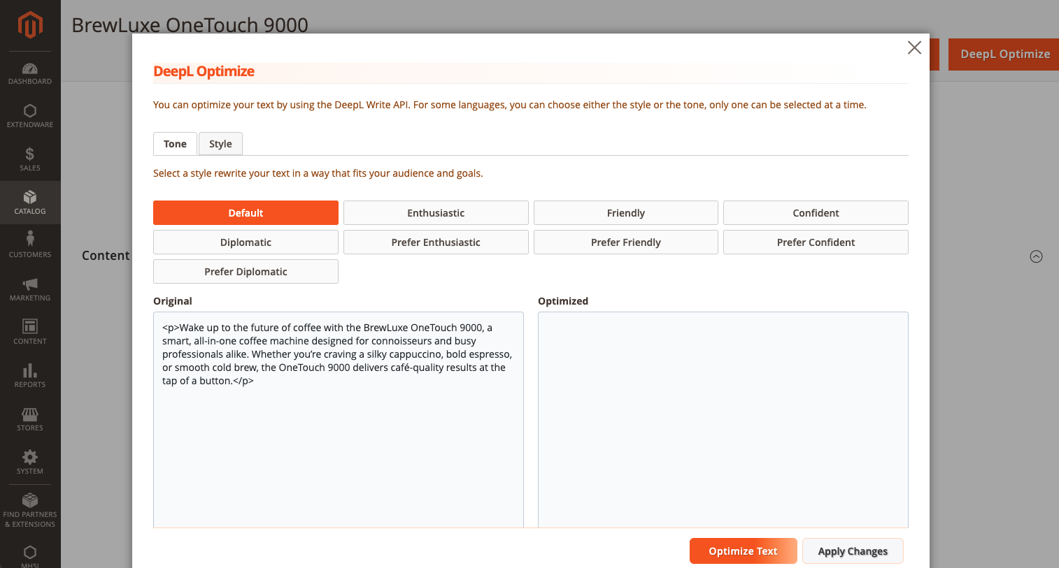 DeepL Translator Glossary for Magento: GlossaryEntries Configuration DeepL Translator Glossary for Magento: GlossaryEntries Configuration